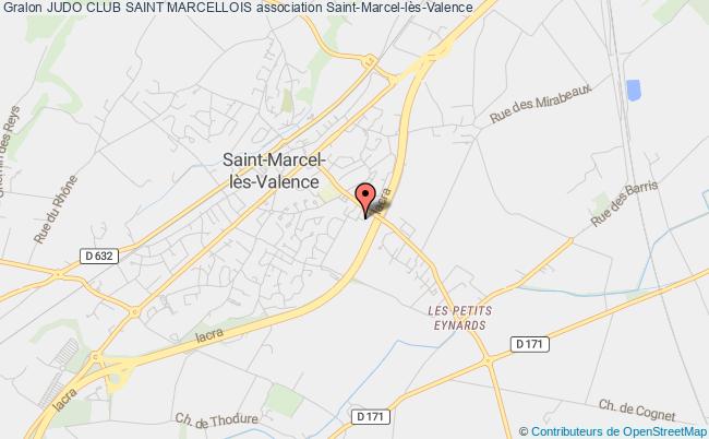 plan association Judo Club Saint Marcellois Saint-Marcel-lès-Valence
