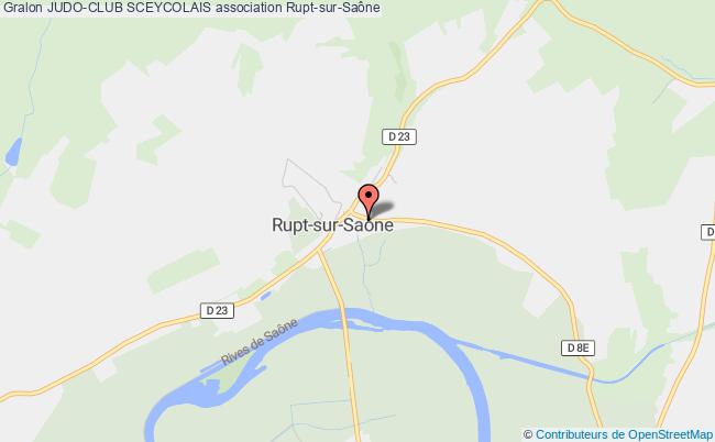 plan association Judo-club Sceycolais Rupt-sur-Saône