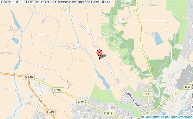 plan association Judo-club Talmondais Talmont-Saint-Hilaire