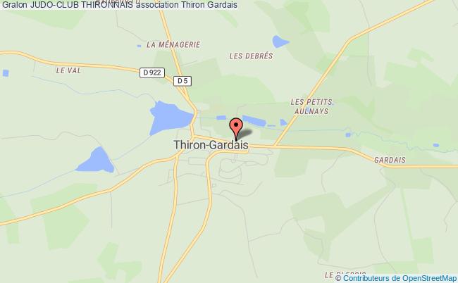 plan association Judo-club Thironnais Thiron-Gardais