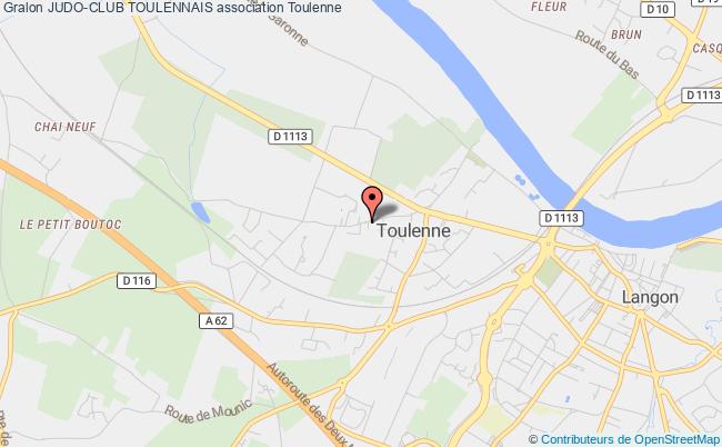 plan association Judo-club Toulennais Toulenne
