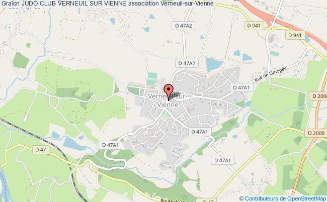 plan association Judo Club Verneuil Sur Vienne Verneuil-sur-Vienne