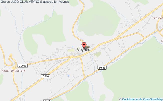 plan association Judo Club Veynois Veynes