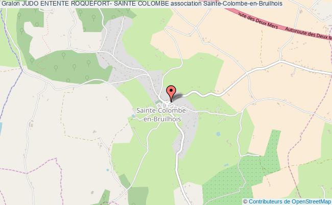 plan association Judo Entente Roquefort- Sainte Colombe Sainte-Colombe-en-Bruilhois