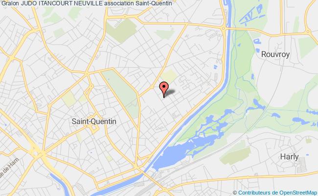 plan association Judo Itancourt Neuville Saint-Quentin