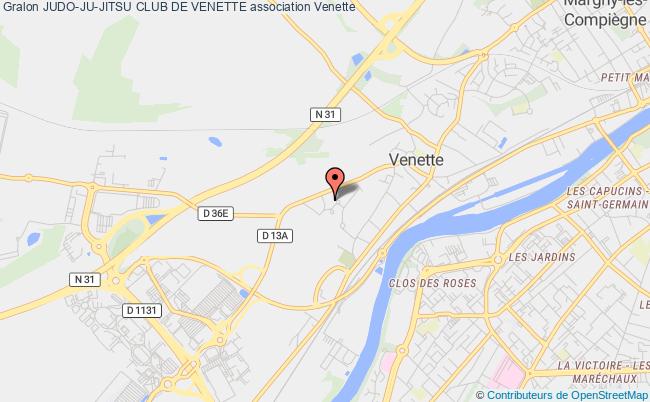 plan association Judo-ju-jitsu Club De Venette Venette