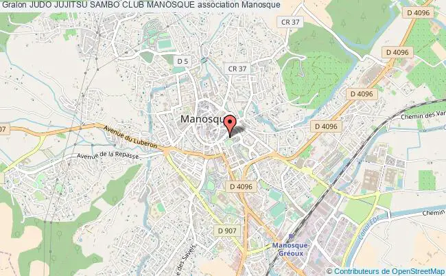 plan association Judo Jujitsu Sambo Club Manosque Manosque