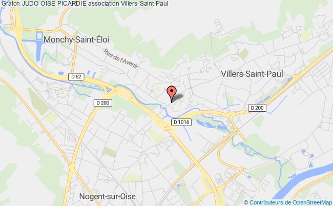plan association Judo Oise Picardie Villers-Saint-Paul