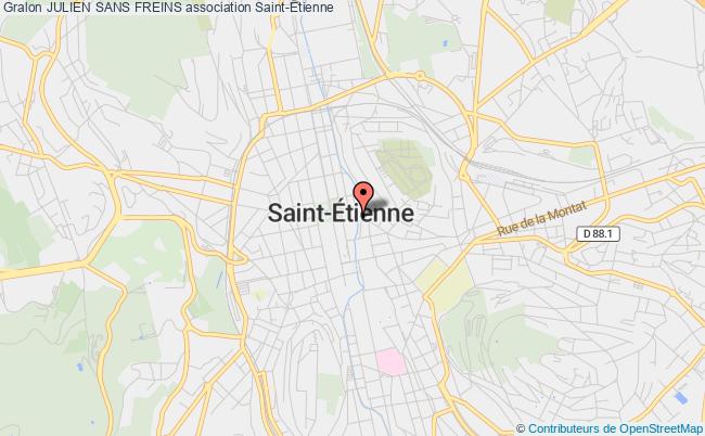 plan association Julien Sans Freins Saint-Étienne