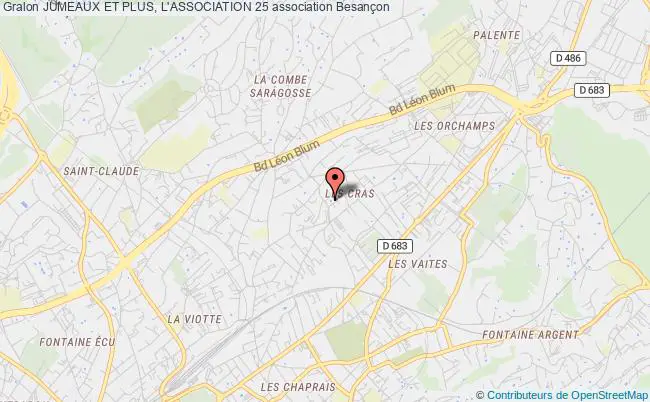 plan association Jumeaux Et Plus, L'association 25 Besançon