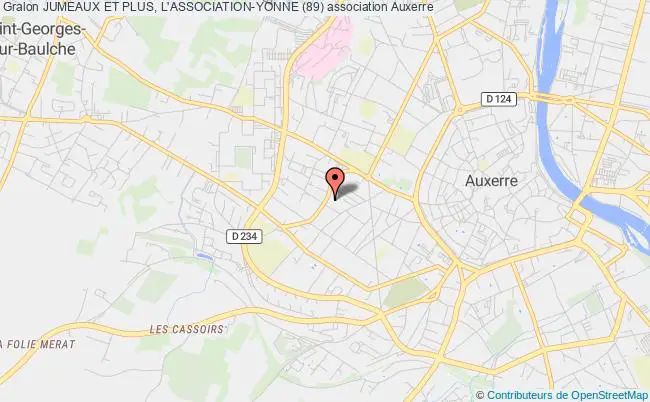 plan association Jumeaux Et Plus, L'association-yonne (89) Auxerre