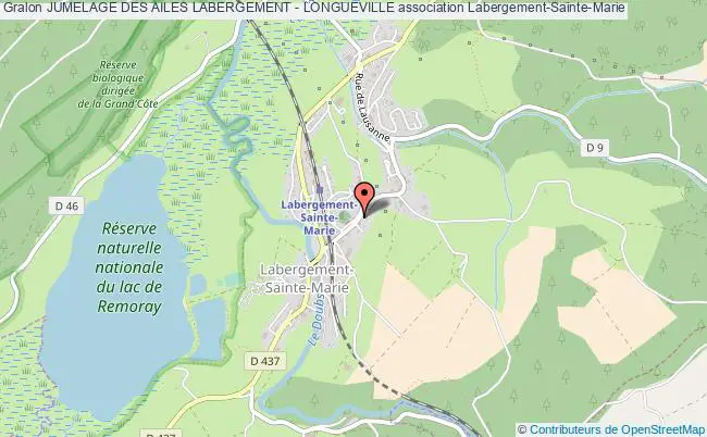 plan association Jumelage Des Ailes Labergement - Longueville Labergement-Sainte-Marie