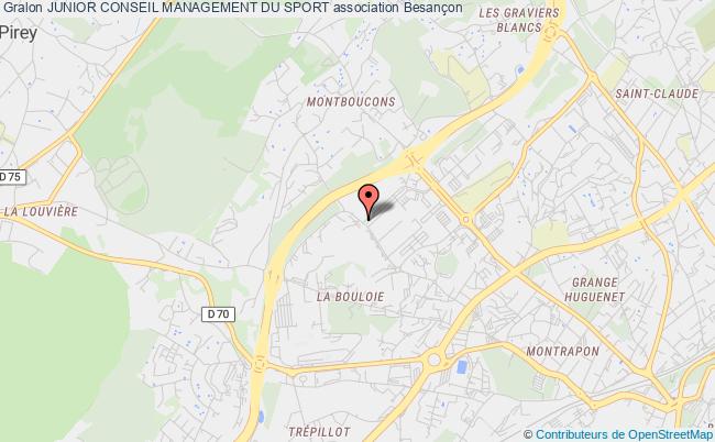 plan association Junior Conseil Management Du Sport Besançon