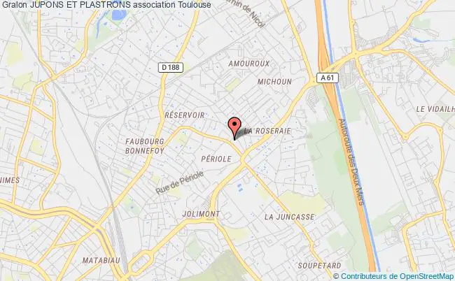 plan association Jupons Et Plastrons Toulouse