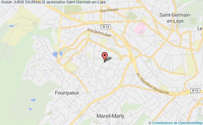 plan association Juris Diurnalis Saint-Germain-en-Laye