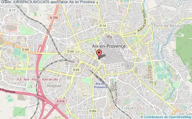 plan association Jurispaca Avocats Aix-en-Provence