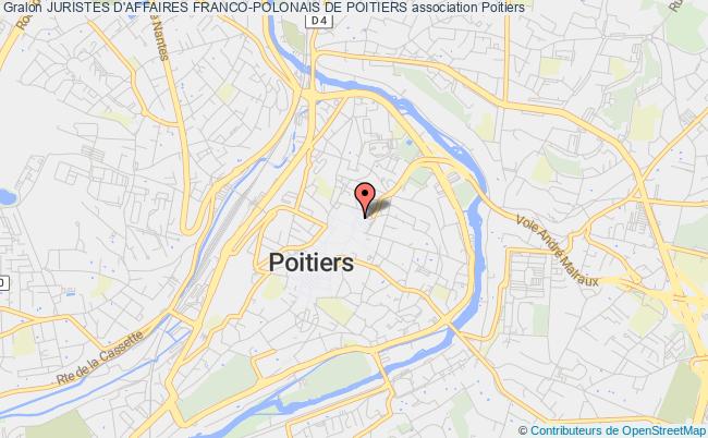 plan association Juristes D'affaires Franco-polonais De Poitiers Poitiers