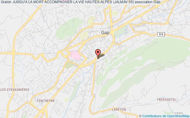 plan association Jusqu'a La Mort Accompagner La Vie Hautes-alpes (jalmav 05) Gap