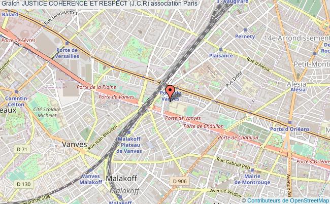 plan association Justice Coherence Et Respect (j.c.r) PARIS
