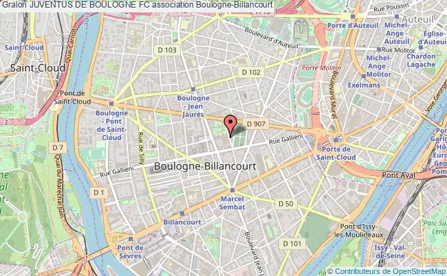 plan association Juventus De Boulogne Fc Boulogne-Billancourt