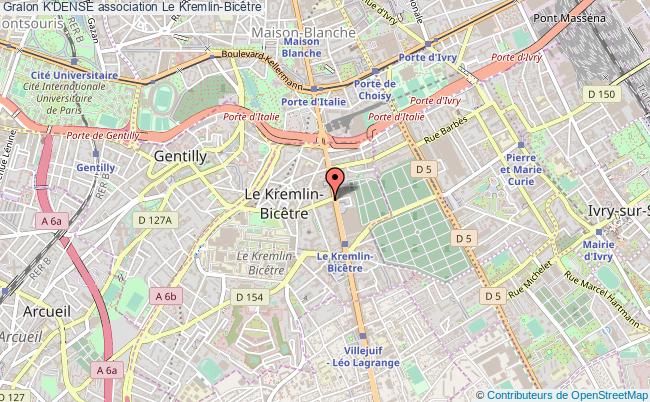 plan association K'dense Le Kremlin-Bicêtre