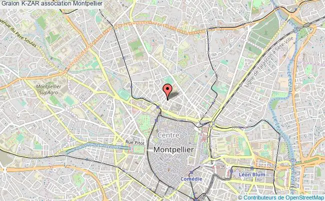plan association K-zar Montpellier