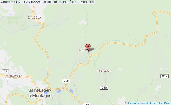 plan association K1 Fight Ambazac Saint-Léger-la-Montagne