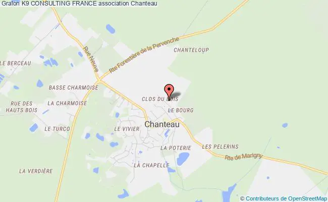 plan association K9 Consulting France Chanteau