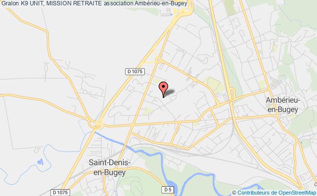 plan association K9 Unit, Mission Retraite Ambérieu-en-Bugey