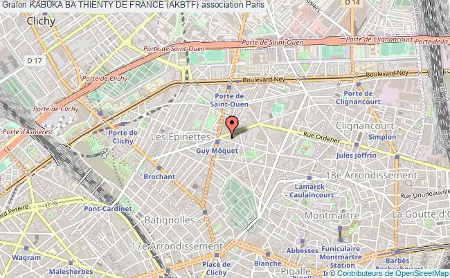 plan association Kabuka Ba Thienty De France (akbtf) Paris