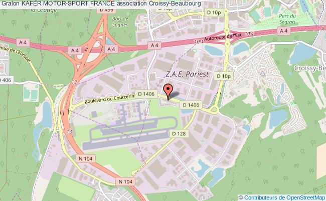 plan association Kafer Motor-sport France Croissy-Beaubourg