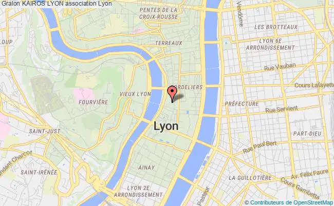 plan association Kairos Lyon Lyon