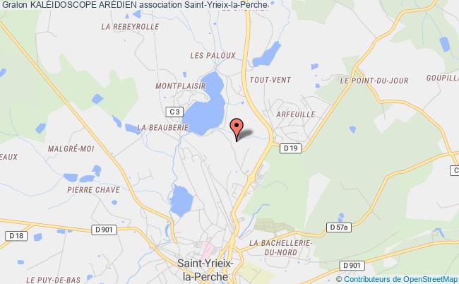 plan association KalÉidoscope ArÉdien Saint-Yrieix-la-Perche