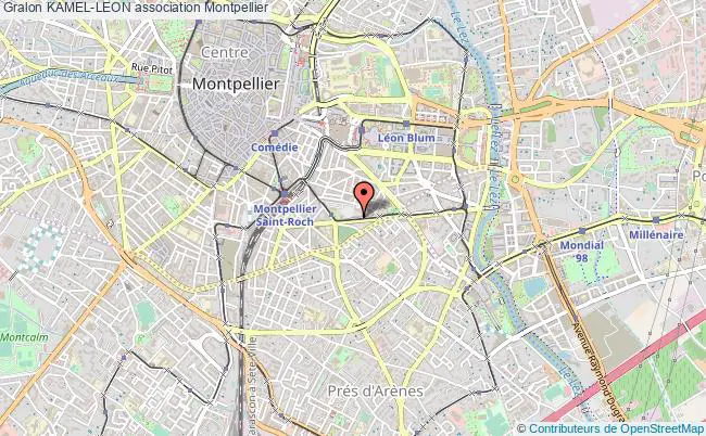 plan association Kamel-leon Montpellier
