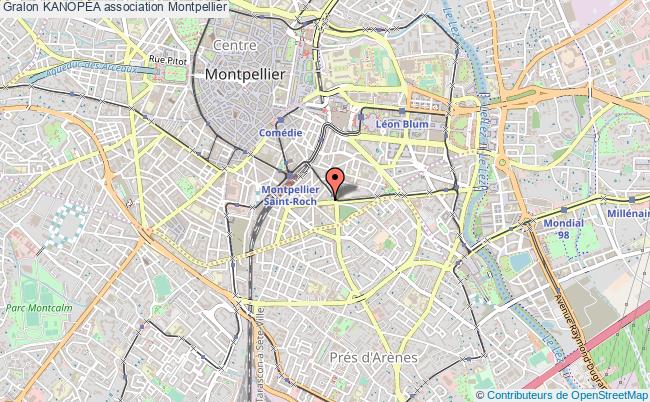 plan association KanopÉa Montpellier