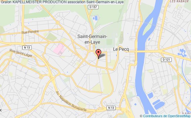 plan association Kapellmeister Production Saint-Germain-en-Laye