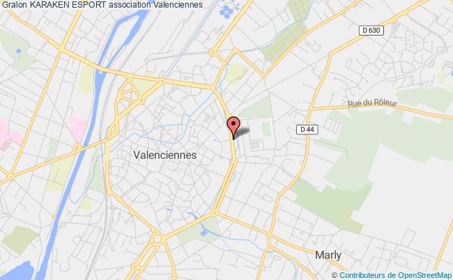 plan association Karaken Esport Valenciennes