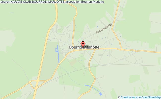 plan association Karate Club Bourron-marlotte Bourron-Marlotte