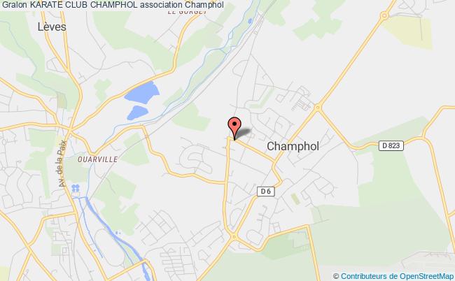 plan association Karate Club Champhol Champhol