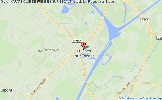 plan association Karate Club De Fresnes Sur Escaut Fresnes-sur-Escaut