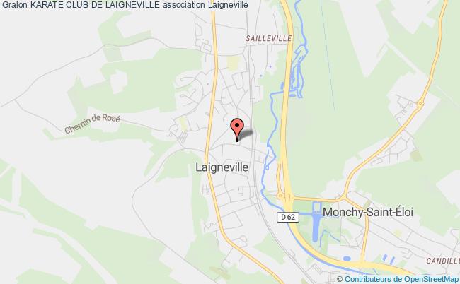 plan association Karate Club De Laigneville Laigneville