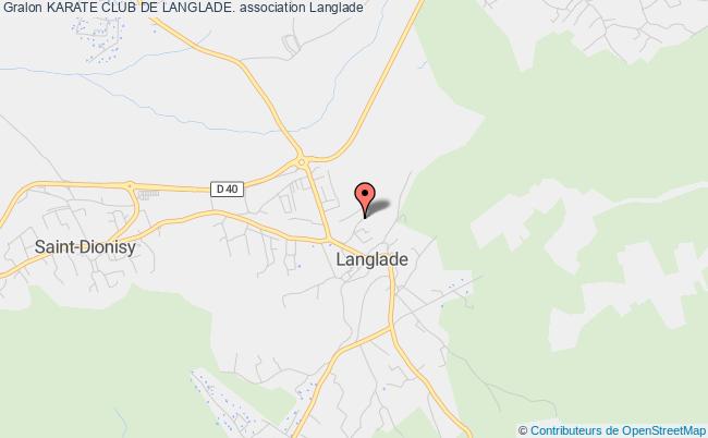 KARATE CLUB DE LANGLADE.