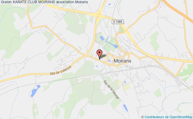 plan association Karate Club Moirans Moirans