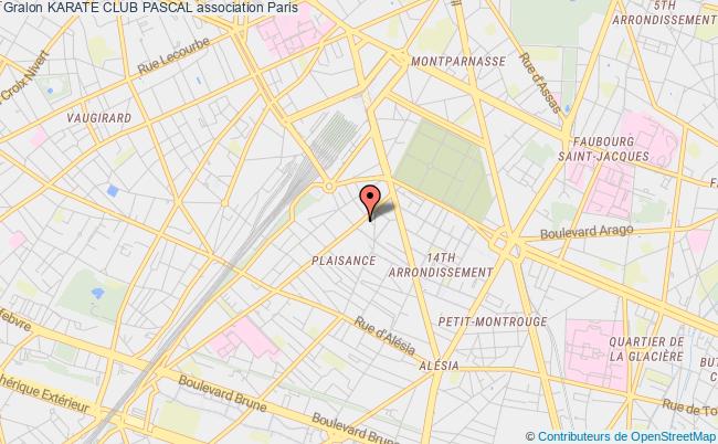plan association Karate Club Pascal Paris