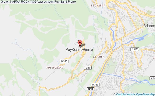 plan association Karma Rock Yoga Puy-Saint-Pierre