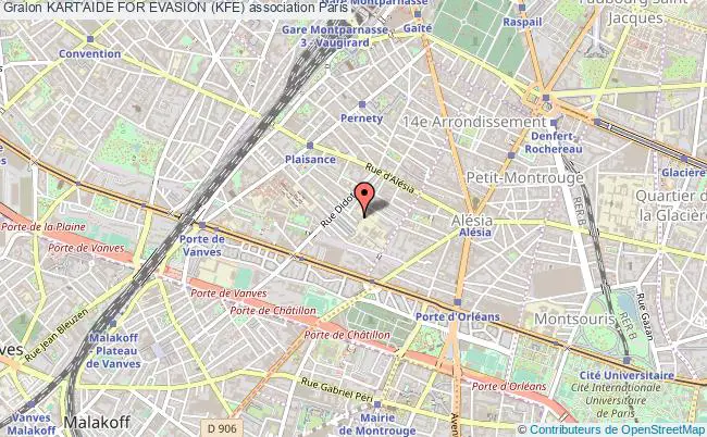plan association Kart'aide For Evasion (kfe) Paris