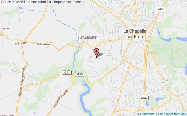 plan association Kdanse+ La    Chapelle-sur-Erdre