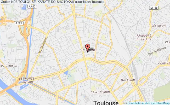 plan association Kds Toulouse (karate Do Shotokai) Toulouse