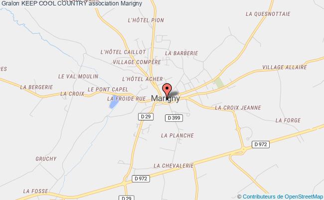 plan association Keep Cool Country Marigny-Le-Lozon