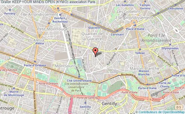 plan association Keep Your Minds Open (kymo) Paris